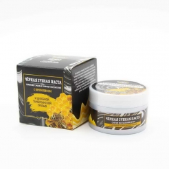 Чёрная зубная паста с Прополисом и Тамбуканской грязью 70 мл.