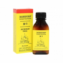 Монастырский эликсир №3 «Мужская сила» 100 мл. Архыз