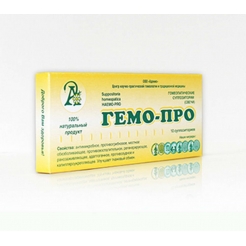 ГЕМО-ПРО, суппозитории (свечи) №10 (Адонис)