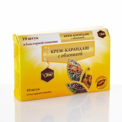 Крем-карандаш с облепихой №10 «ЖИВА»