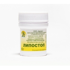 Гранулы гомеопатические «Липостоп»10гр.