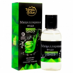 Мицеллярная вода для снятия макияжа «Tambusun» с экстрактом алоэ 50 мл.