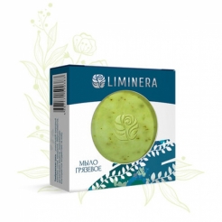 Мыло грязевое с маслом виноградых косточек «Liminera» 80 гр.