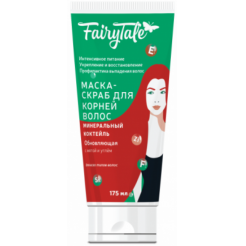 Маска-скраб для корней волос «Минеральный коктейль» обновляющая с мятой и углем 175мл.